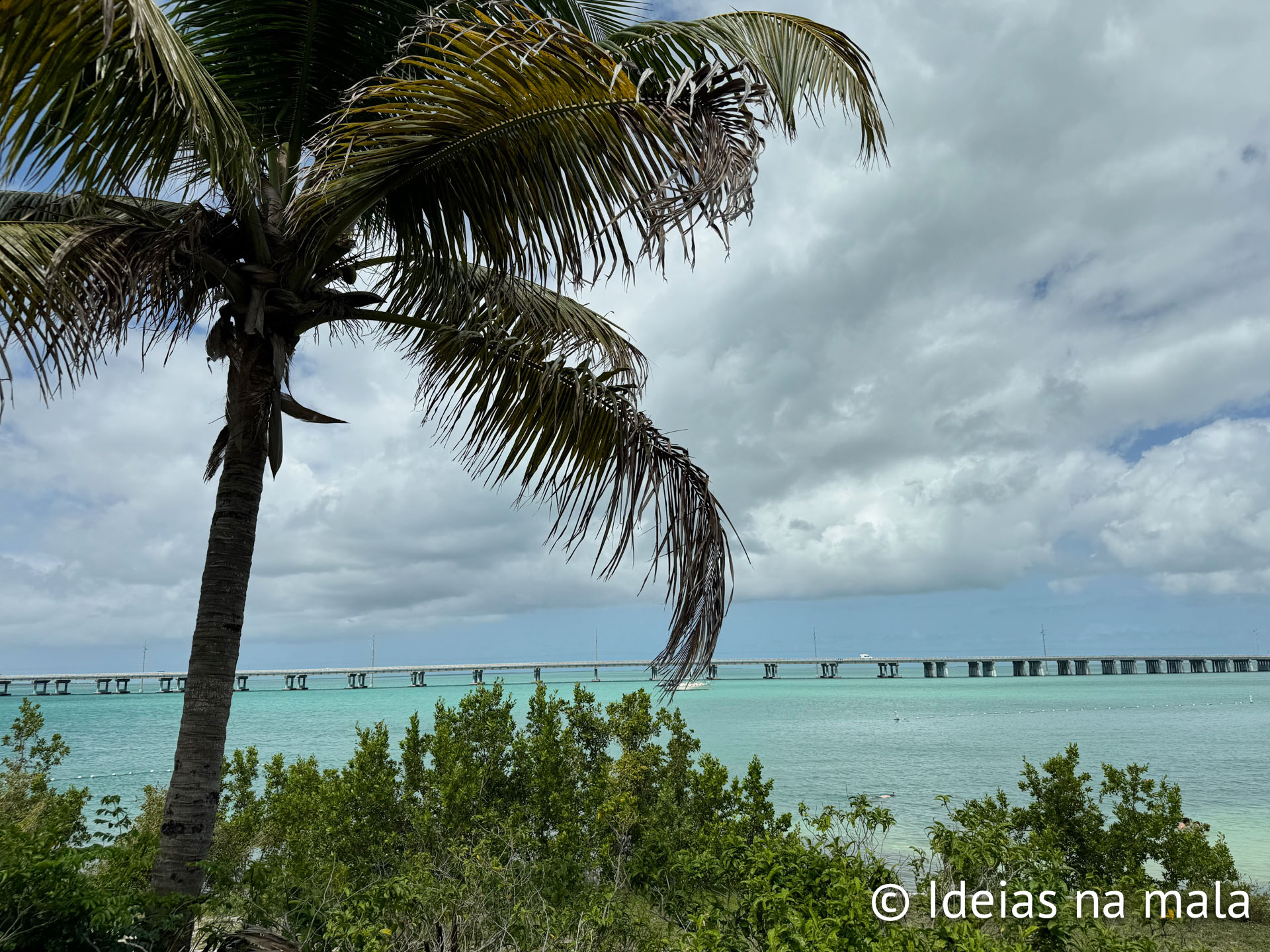 7 mile Bridge em Florida Keys