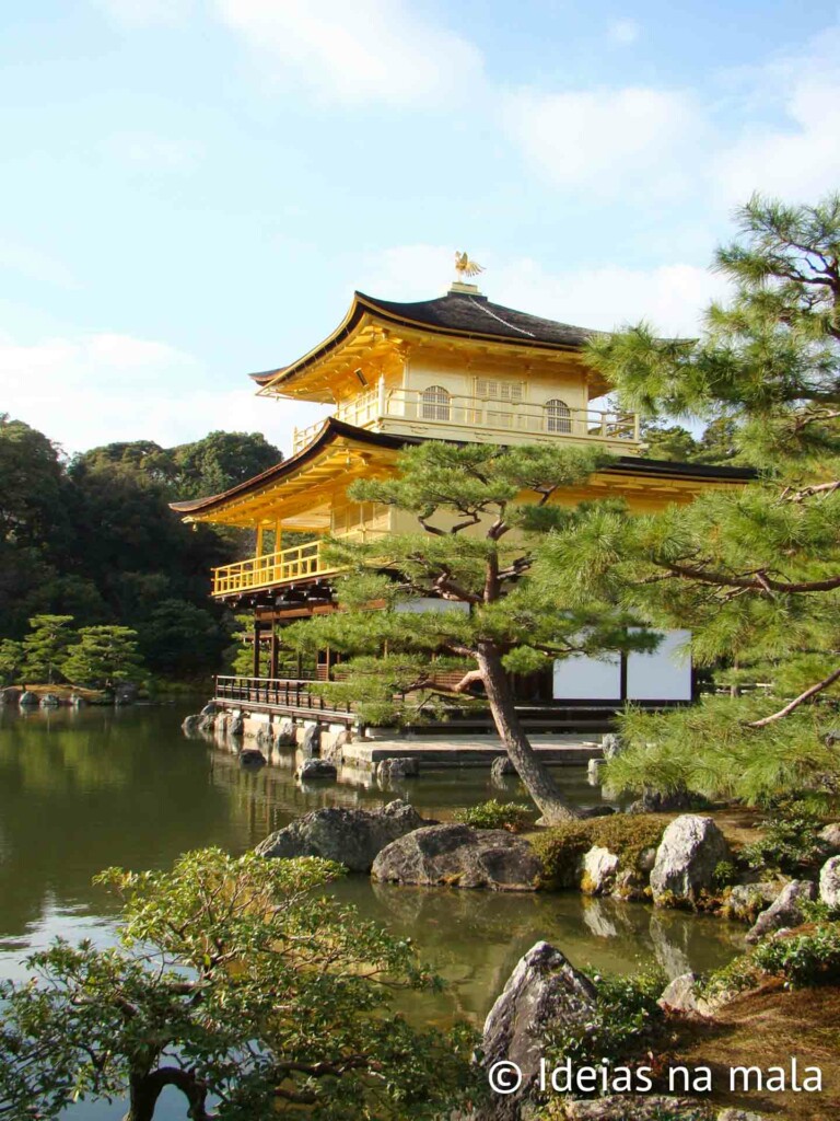 vale a pena visitar o Kinkaku-ji templo dourado em Kyoto no japão