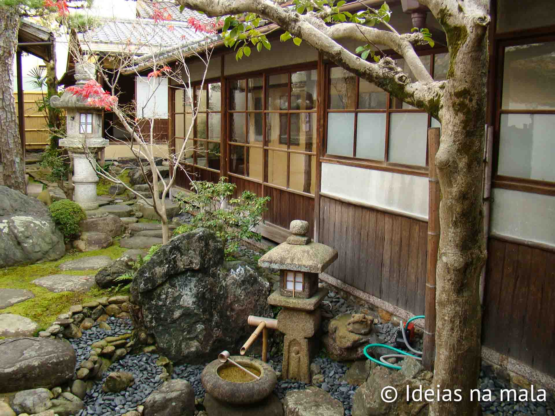 casa de chá tradicional em uji no japão