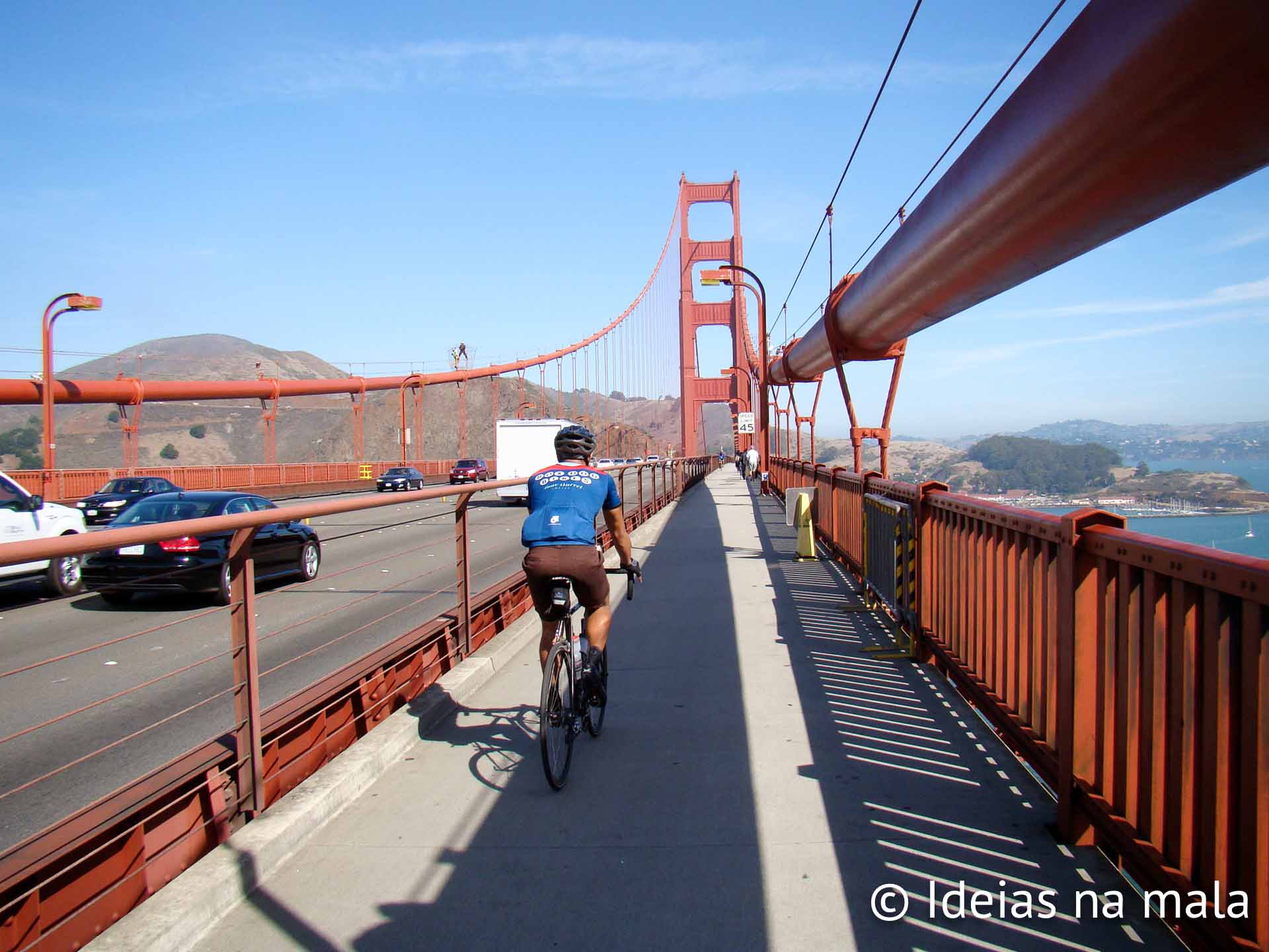 Como atravessar a golden gate de bicicleta