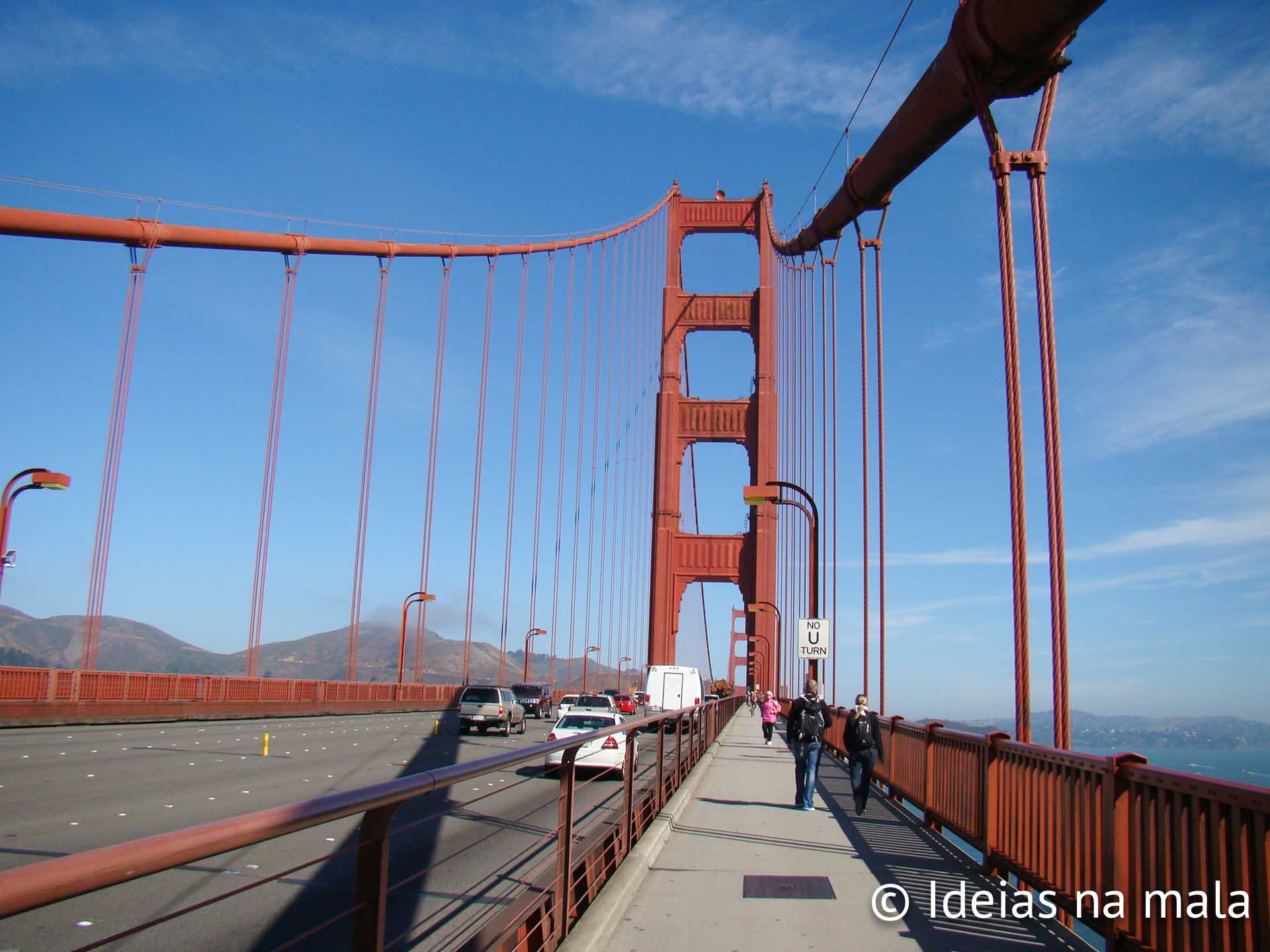 dá pra atravessar a Golden Gate a Pé?