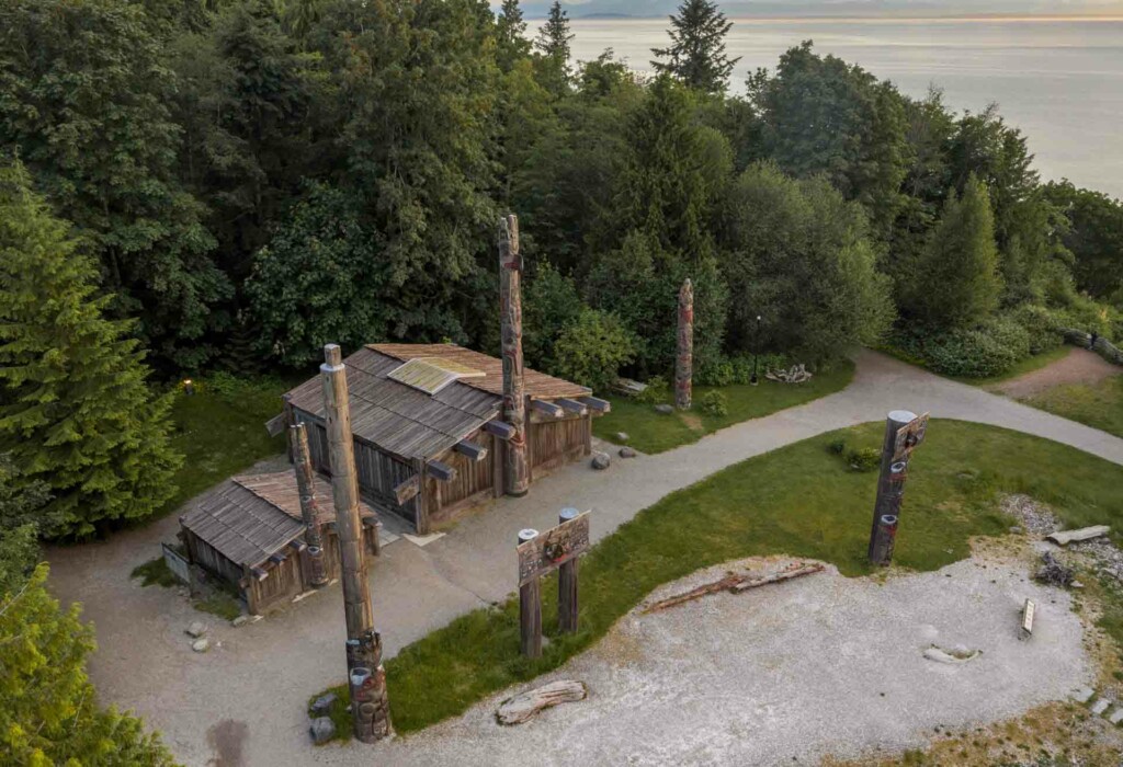 Museu de Antropologia da Universidade da Columbia Britânica em Vancouver no Canadá