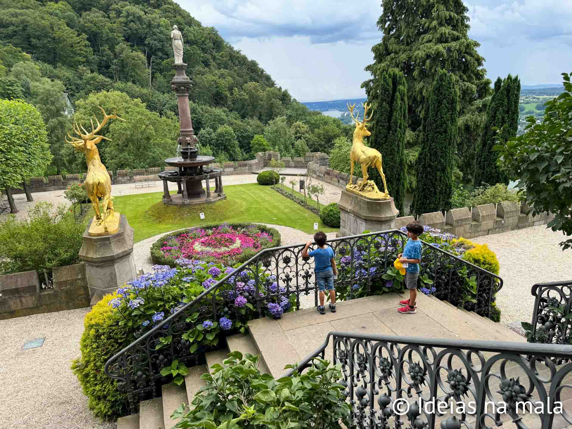 Jardins do Castelo de Drachenburg