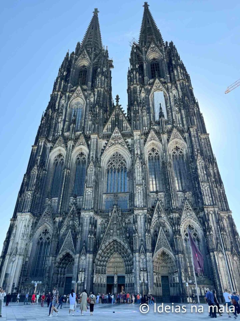 Fachada da Catedral de Colônia na Alemanha