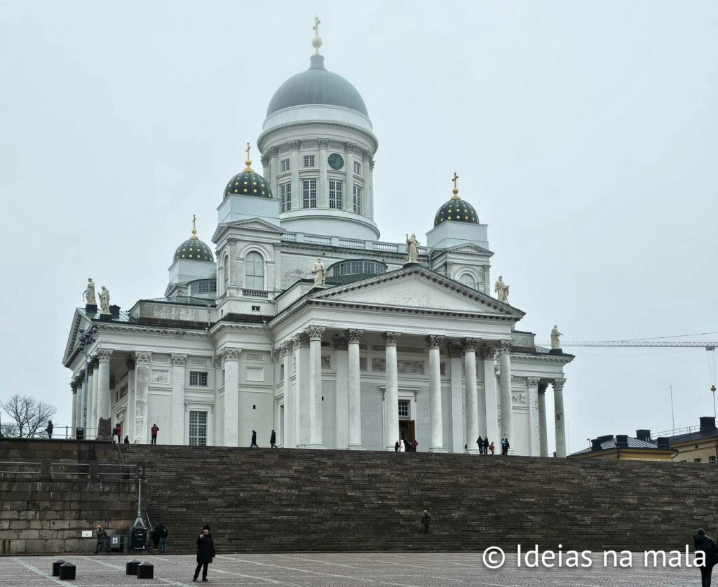 Catedral de Helsinki a capital da Finlândia