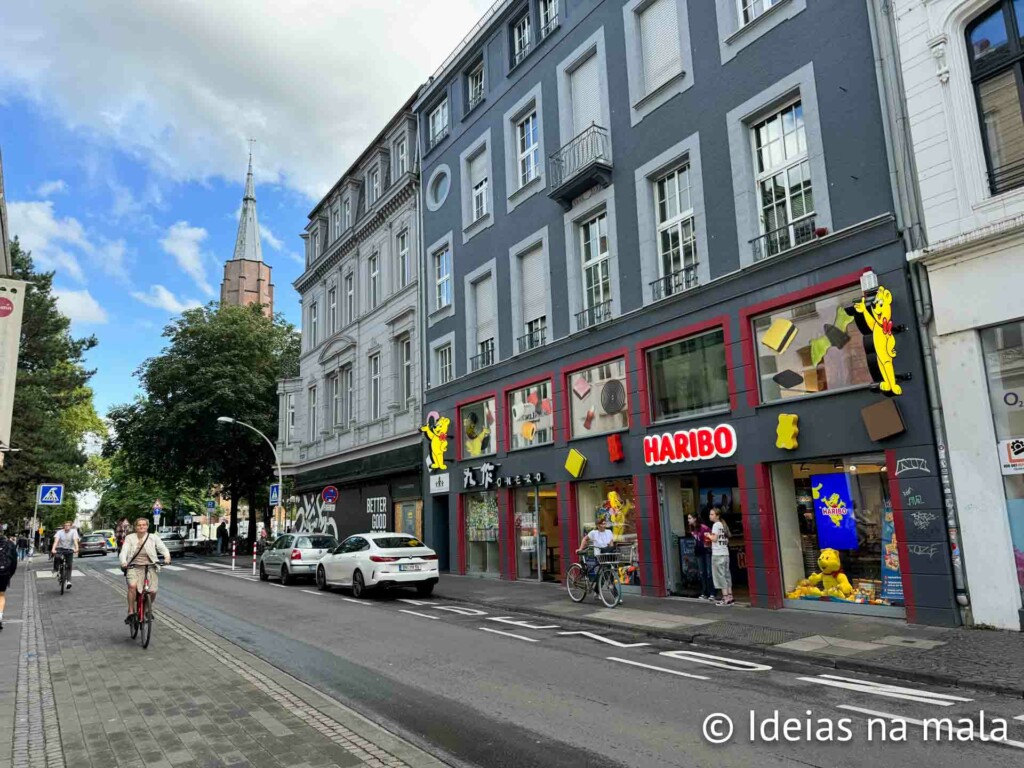 Loja da Haribo no centro de Bonn