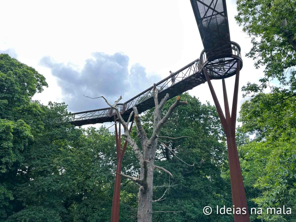 Passarela Suspensa do Kew Gardens em Londres