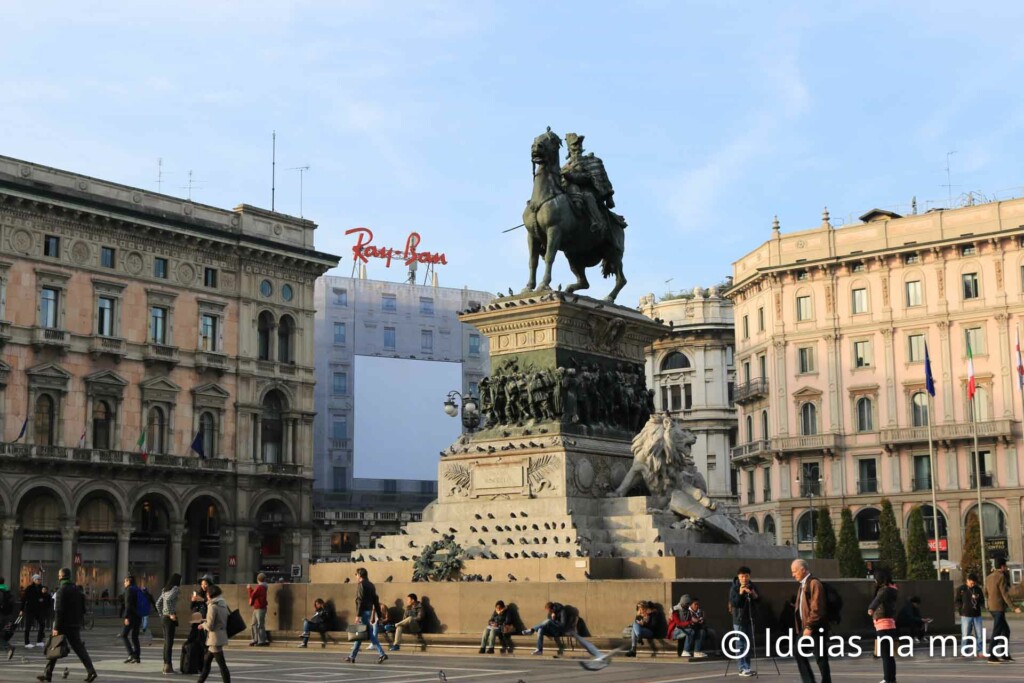 Praça do Duomo em Roteiro de 2 dias em Milão