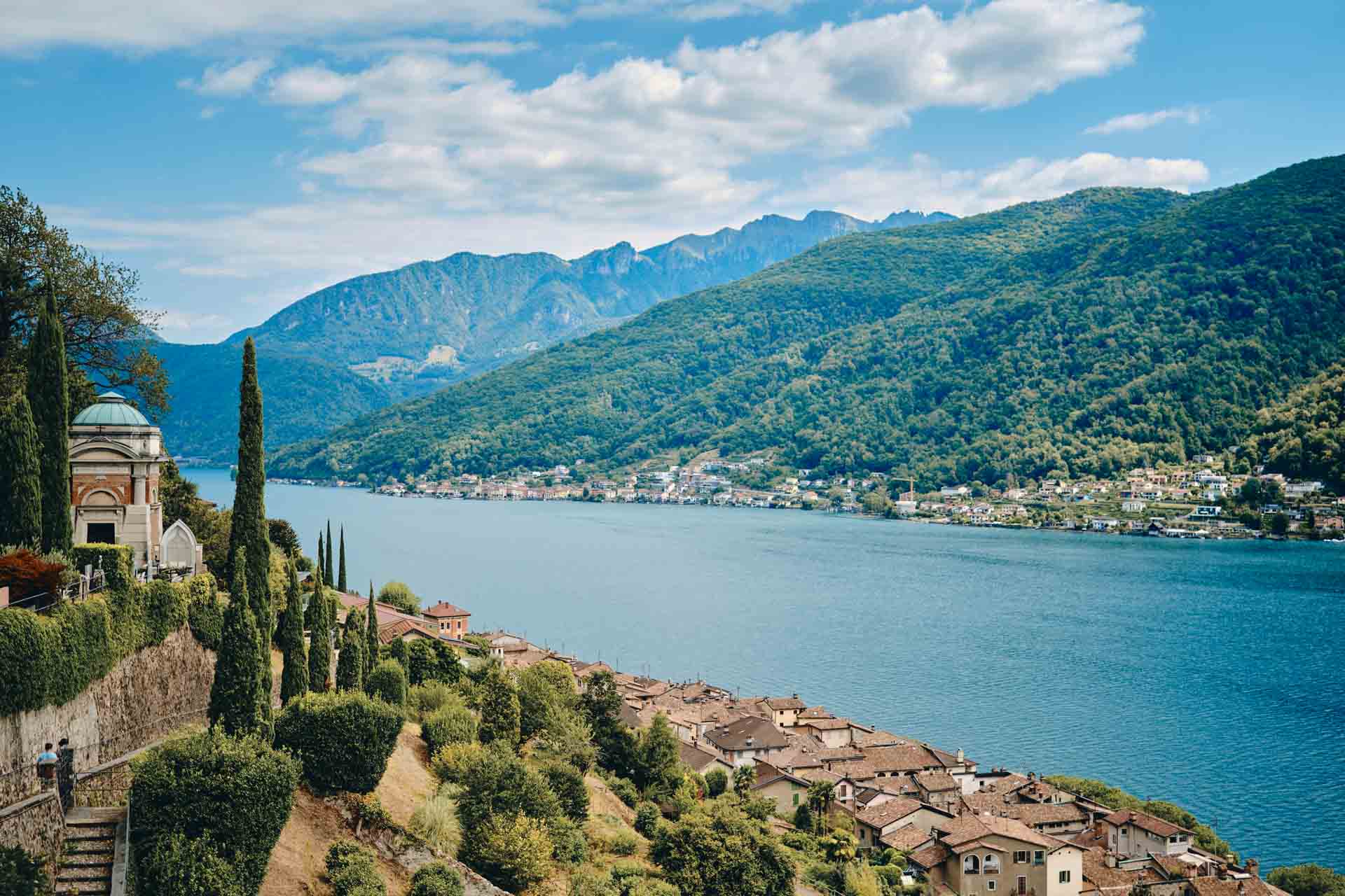 passeio a Morcote saindo de Lugano na Suíça