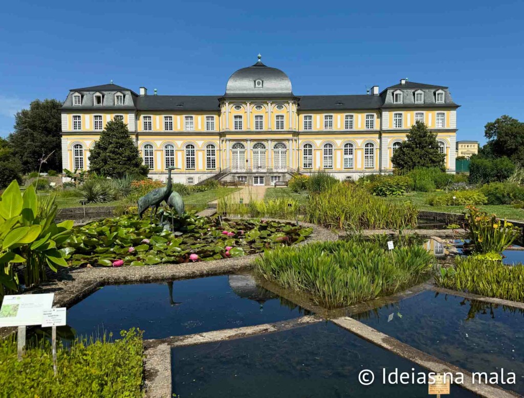 Palácio Poppelsdorf e o Jardim Botânico de Bonn