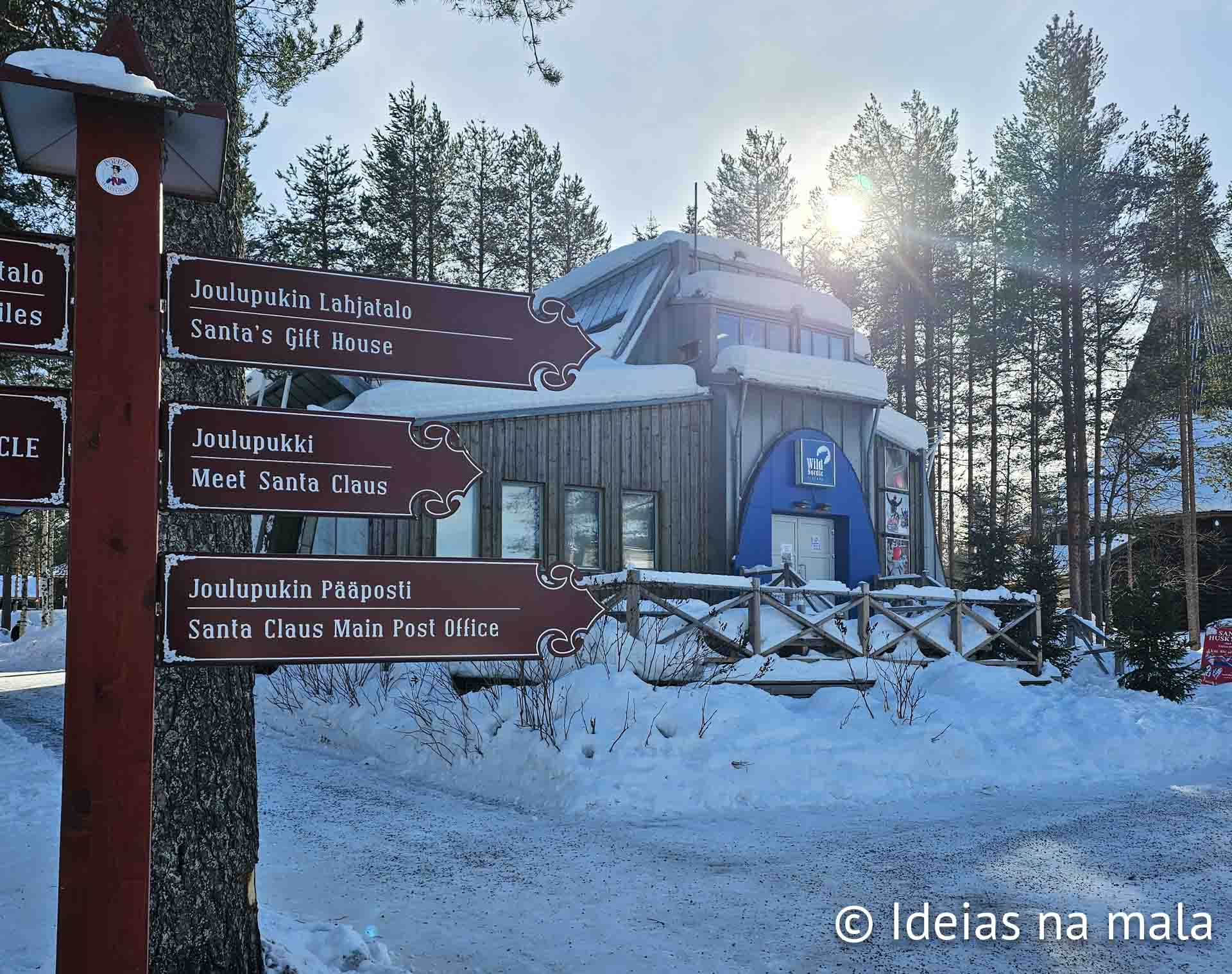 Santa Claus Village em Rovaniemi