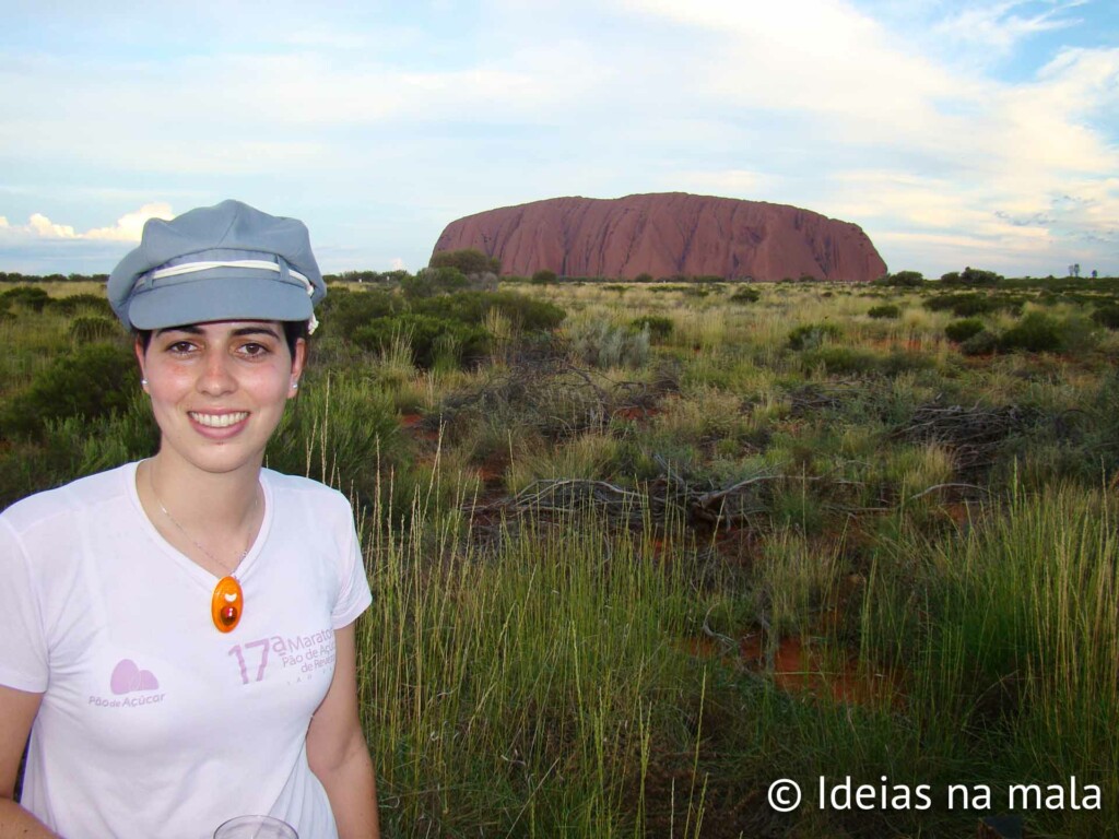 Uluru, uma das paisagens mais emblemáticas da Austrália