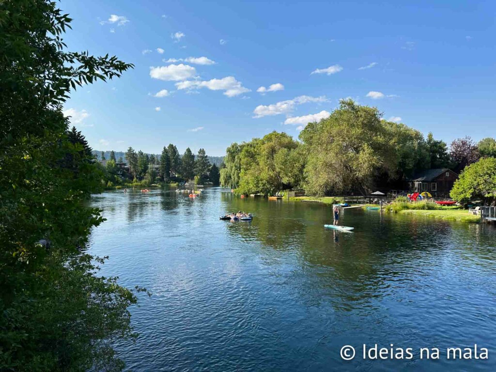 Vibe de Bend, Oregon no verão