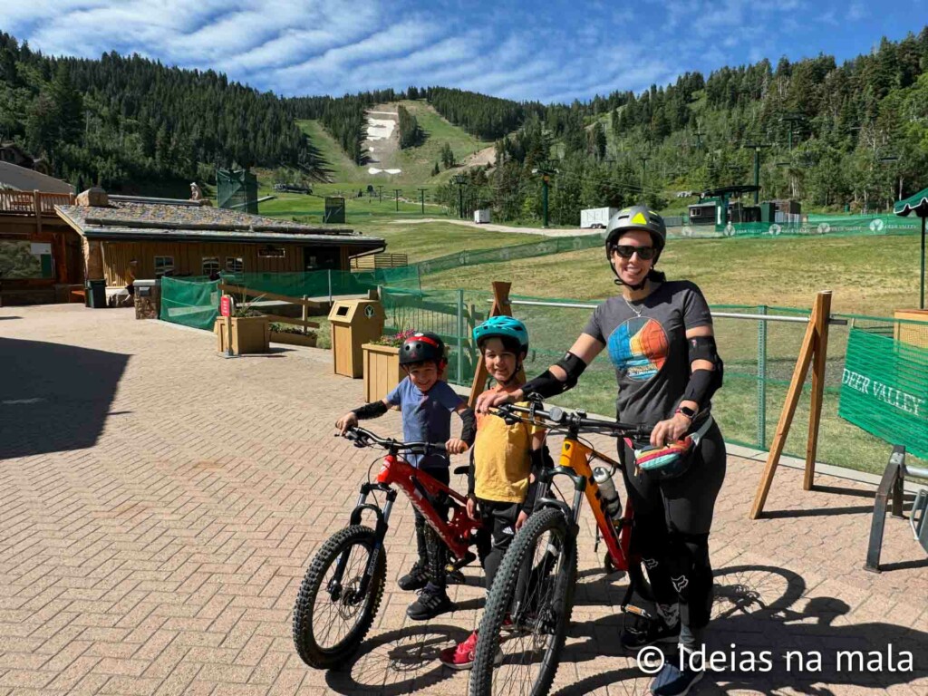 Mt. Bike no Deer Valley em Park City