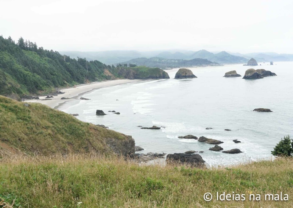 Ecola State Park na Costa do Oregon