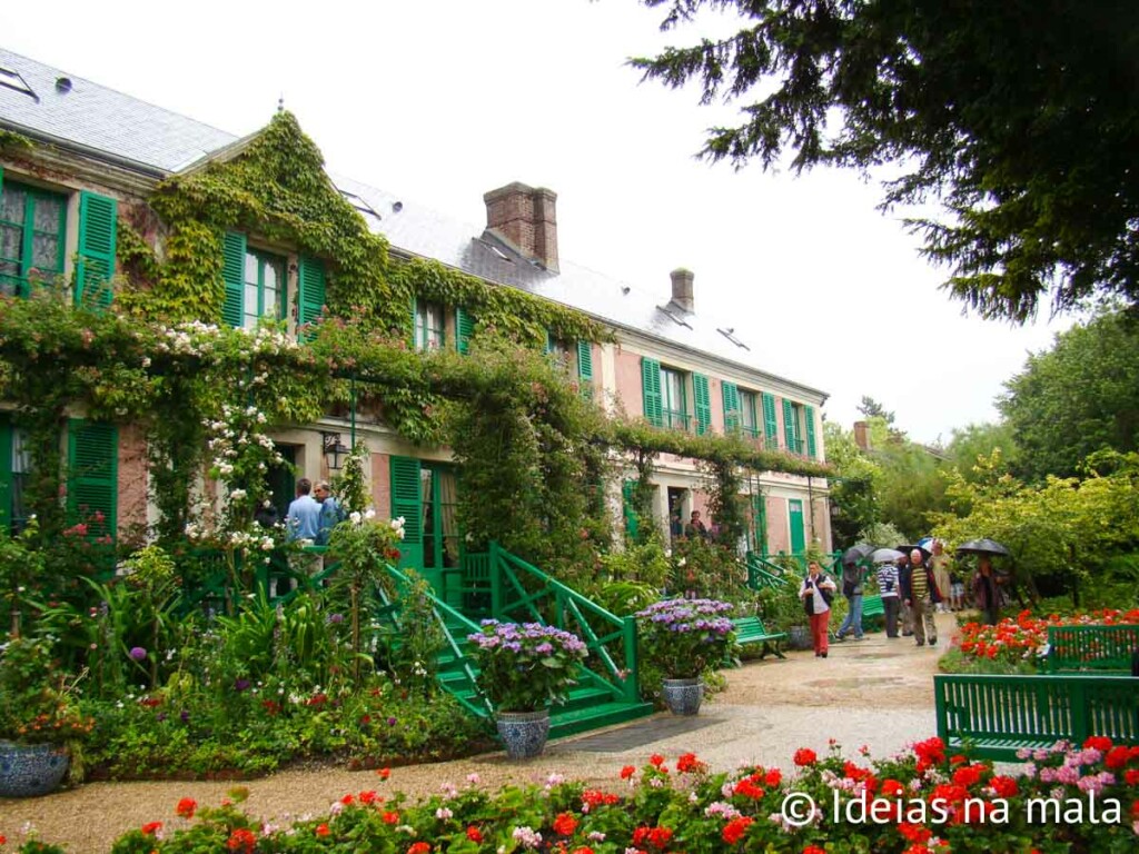 Jardins de Monet em bate e volta saindo de Paris