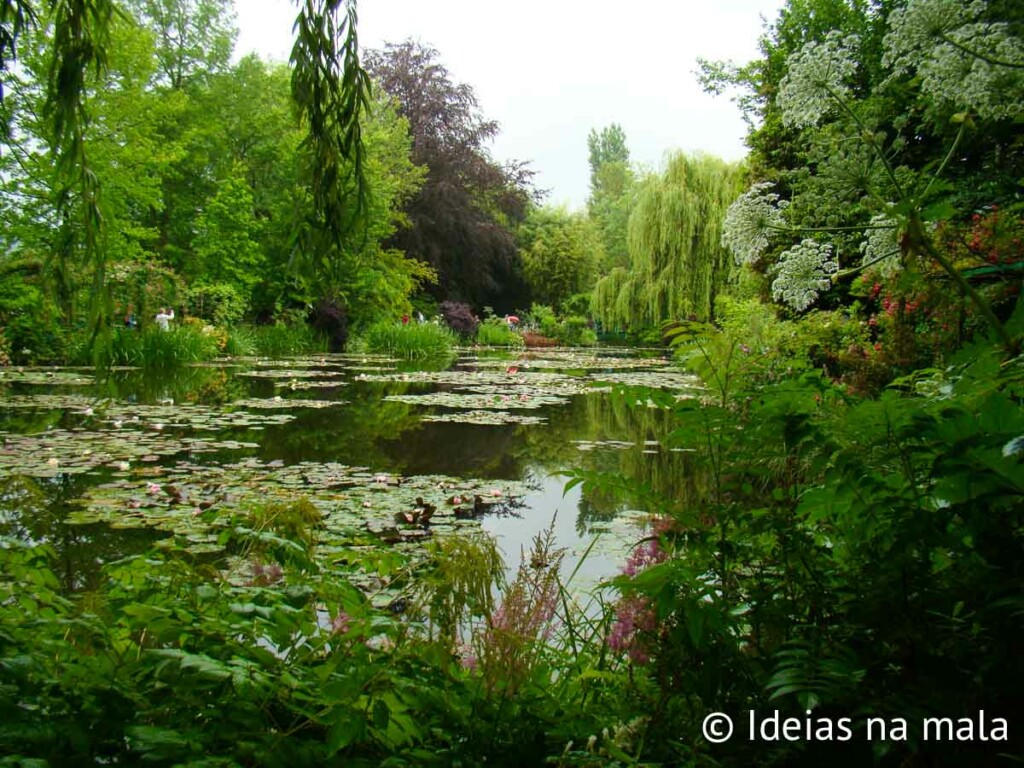 como é a visita a casa de Monet em Giverny