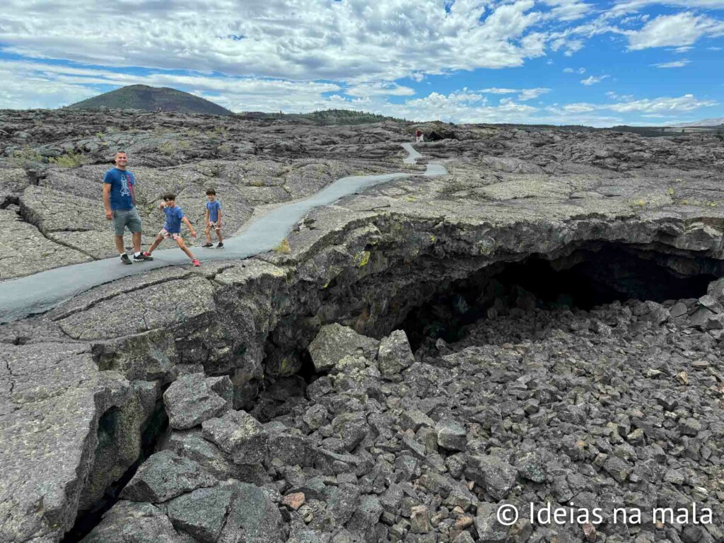 Crater of the Moon National Monument em Idaho