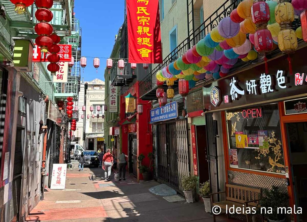 Ross Alley na Union Square de San Francisco