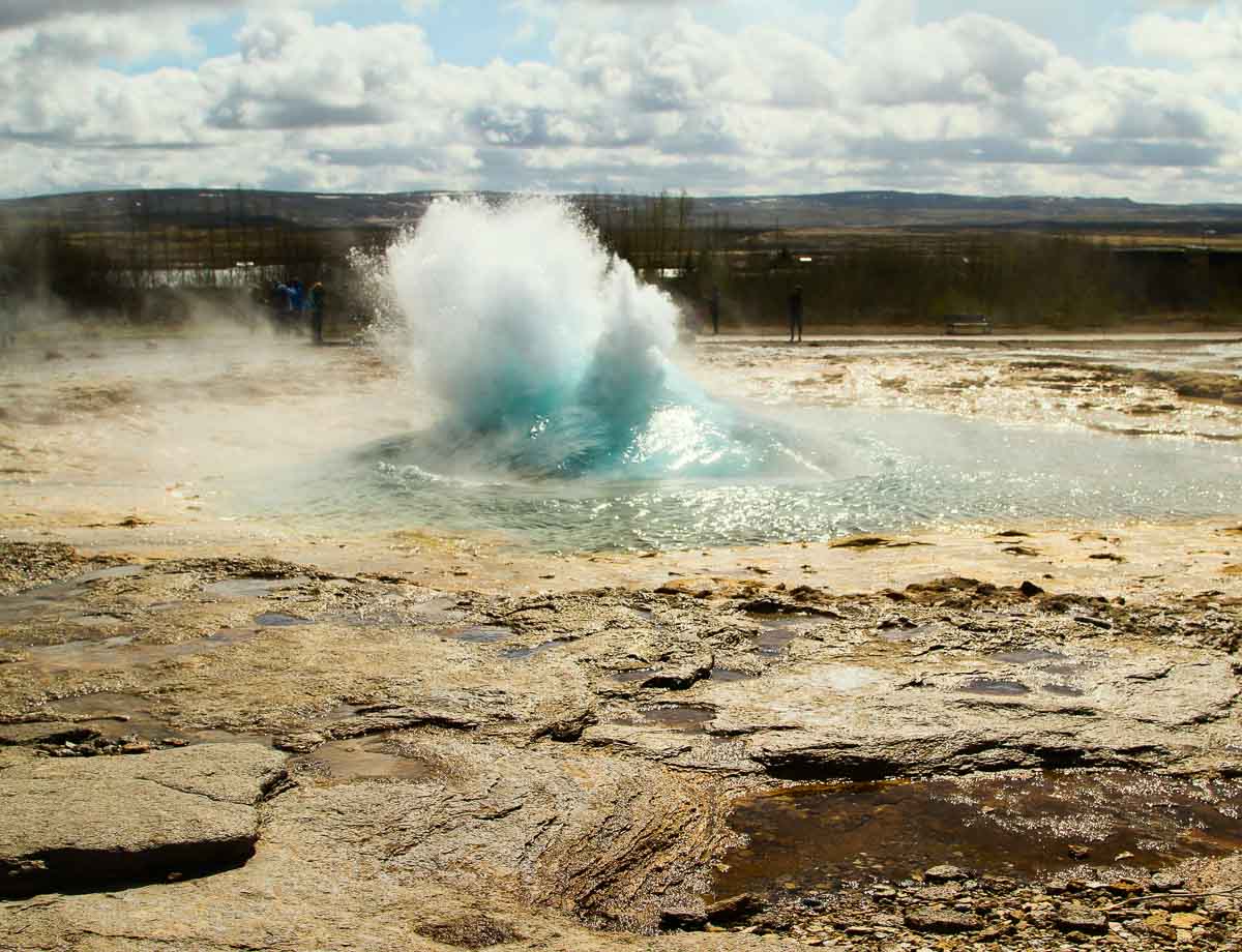 como chegar no Geyser Strokkur na Islândia