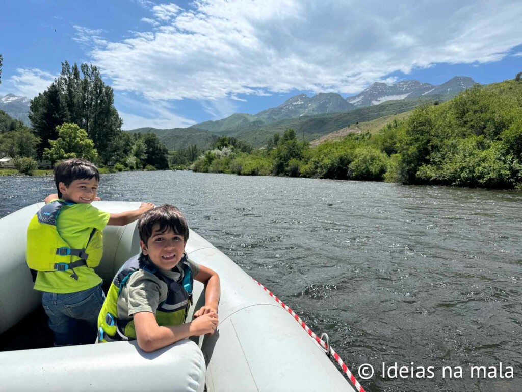 Rafting no Provo River