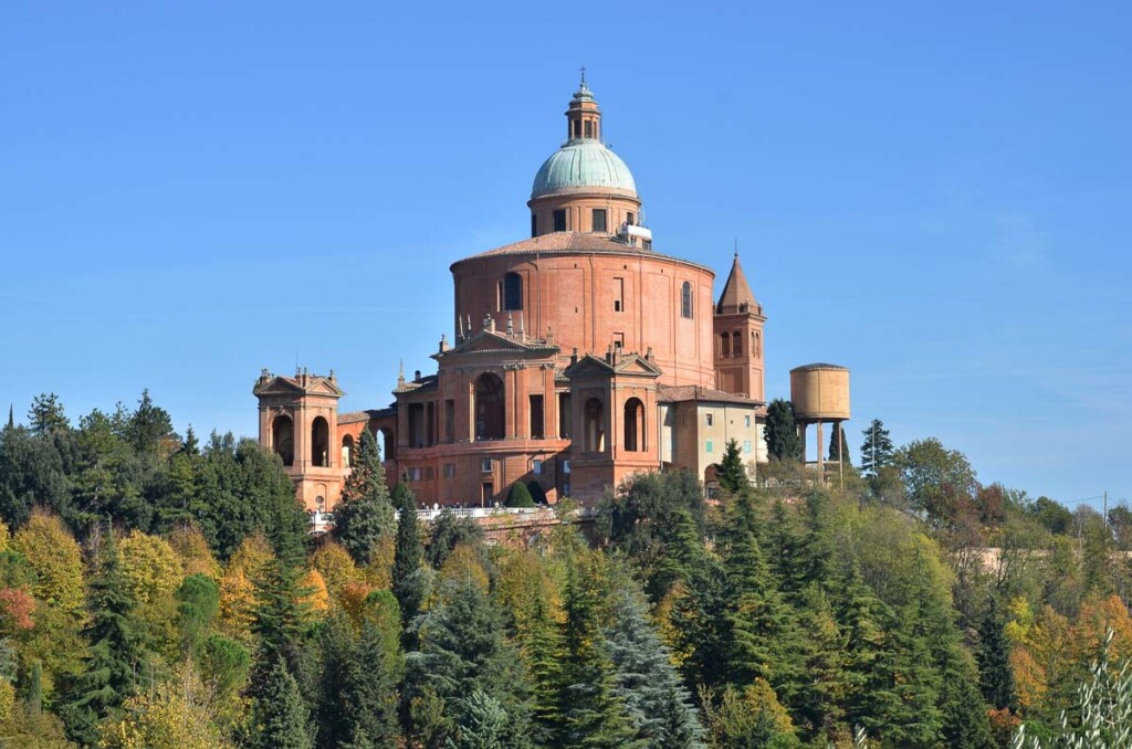 Santuário de San Luca em Bolonha na Itália