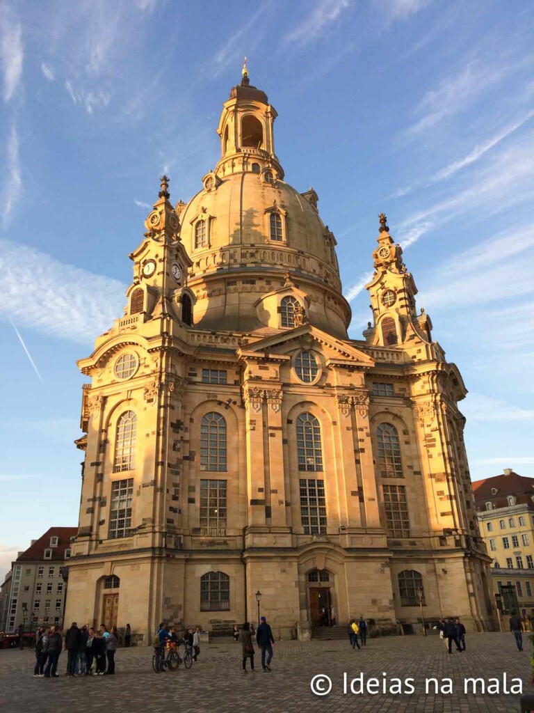 Frauenkirche (Igreja de Nossa Senhora) em Dresden na Alemanha