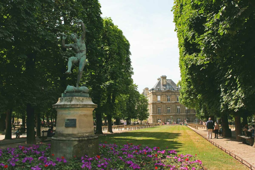 passeio ao ar livre em Paris