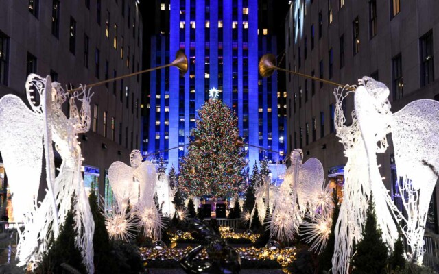 Natal em Nova York: Decoração do Rockefeller Center