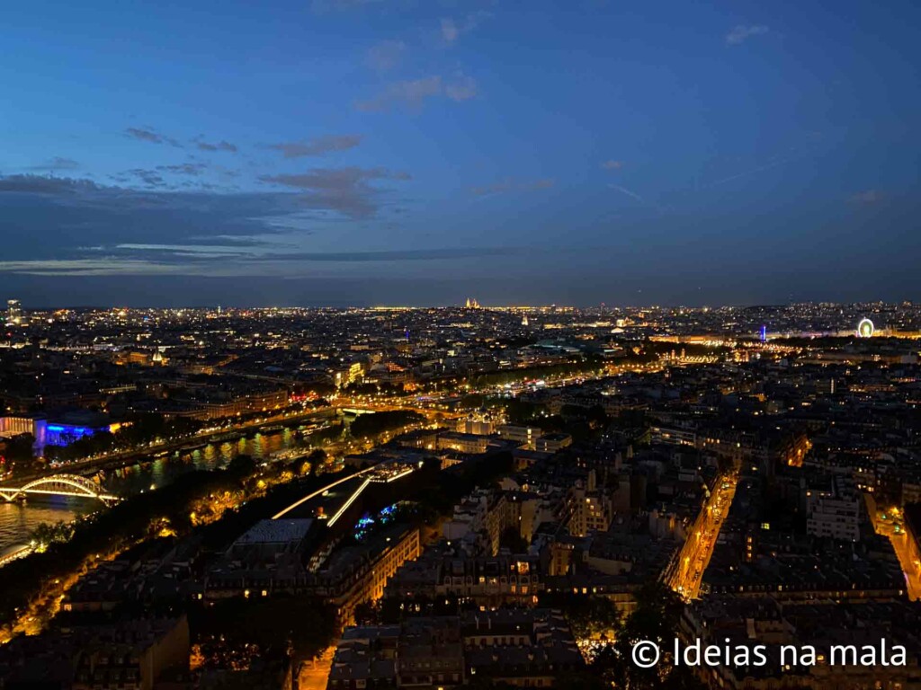 Paris vista do alto da Torre Eiffel