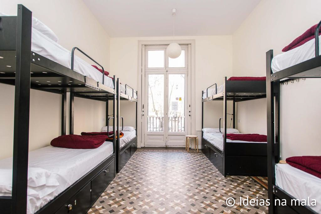 hostel em barcelona 