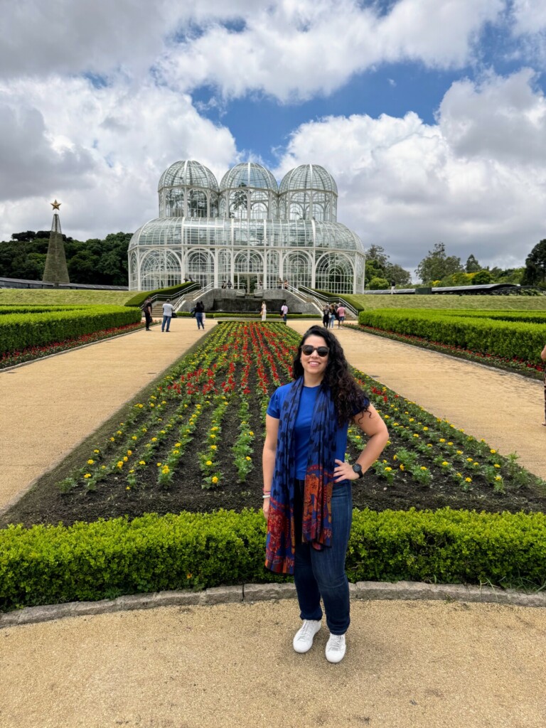 como é visitar o Jardim Botânico de Curitiba