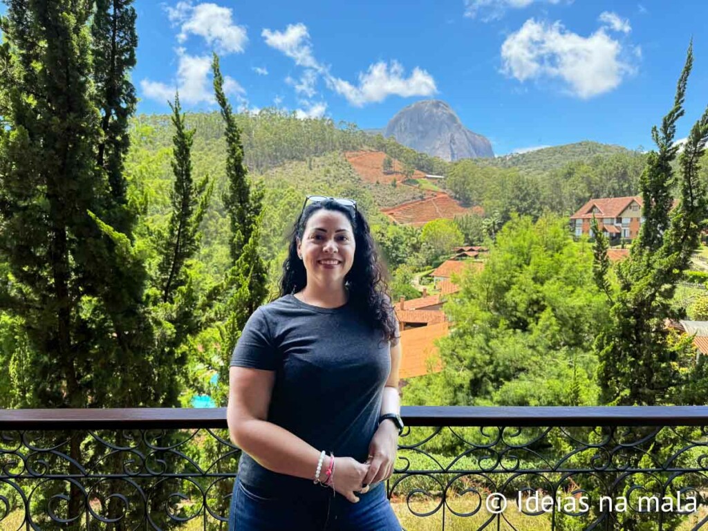 Hotel com Vistas para a Pedra Azul na Pousada dos Pinhos nas Montanhas Capixabas