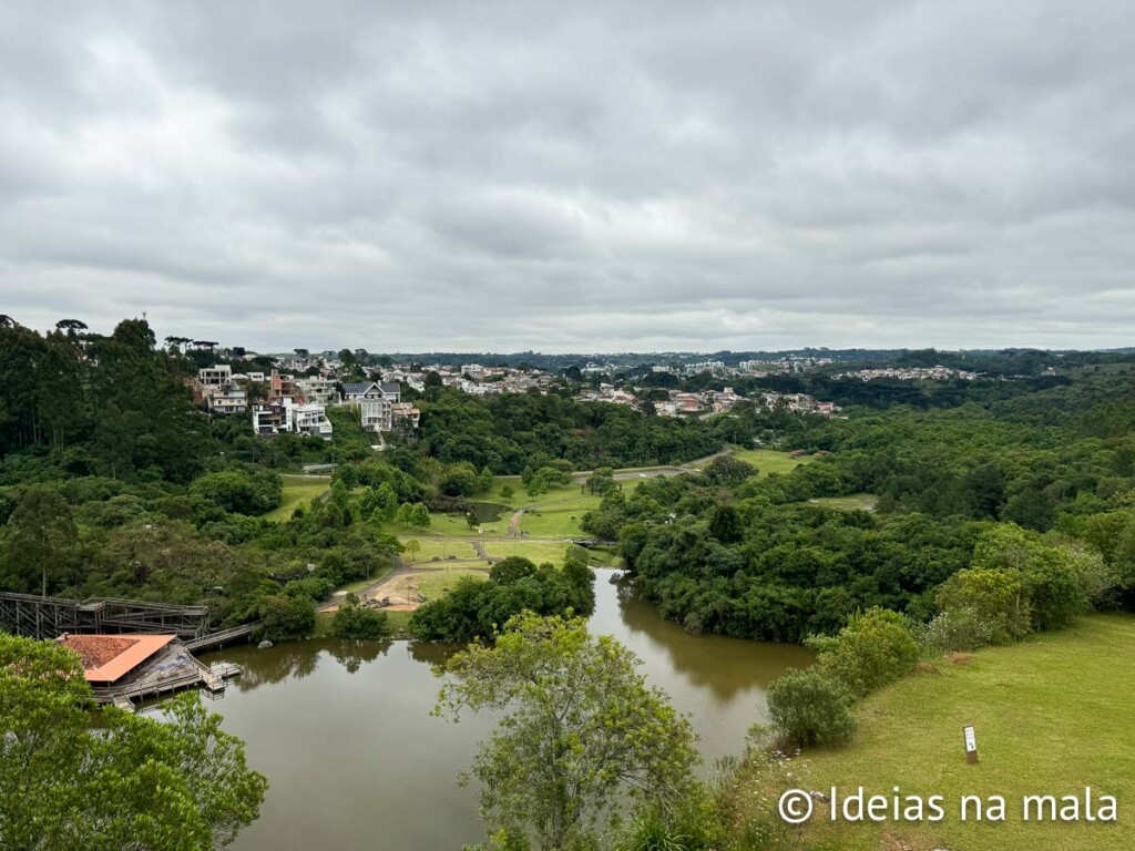 Vista do Parque Tanguá em Curitiba