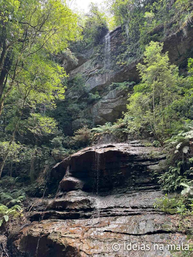 Fulber Steps em Blue Mountains perto de Sydney na Austrália