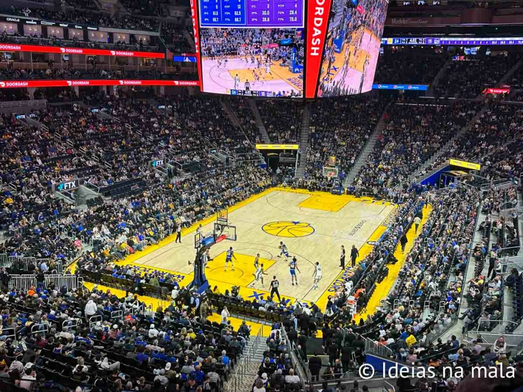 como assistir a um jogo de basquete em San Francisco