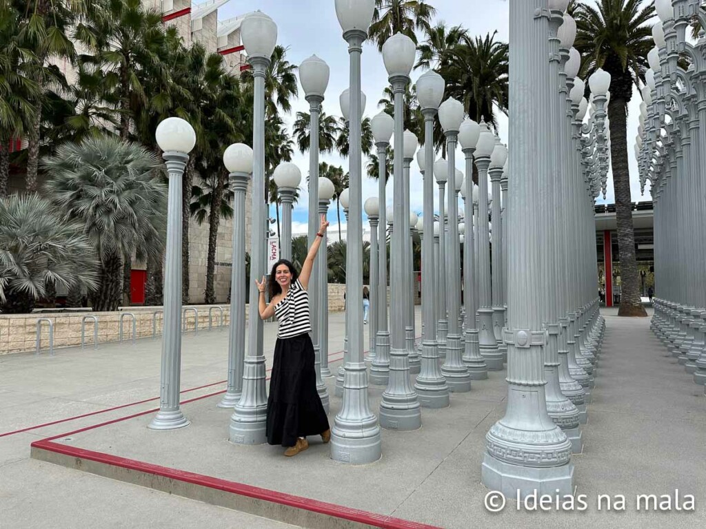 Instalação Urban Light no LACMA em Los Angeles