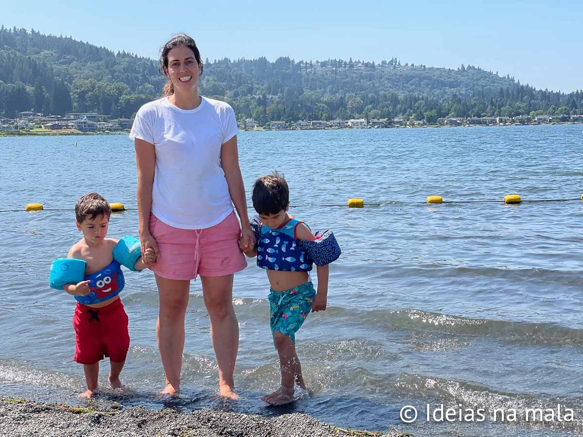 lagos perto de seattle