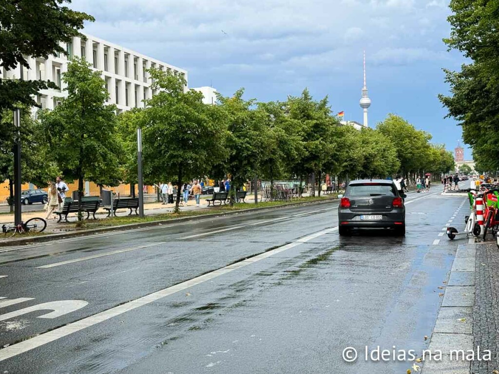 Unter den Linden, a principal avenida de Berlim