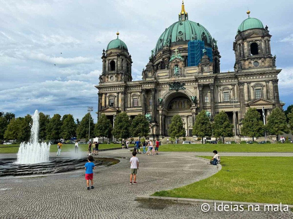 Catedral de Berlim: as torres tem a melhor vista da cidade