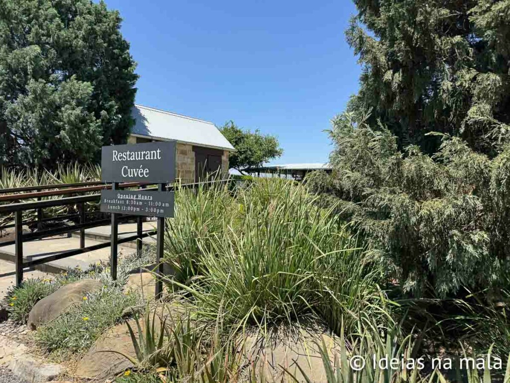 Restaurante Cuvée no Hunter Valley na Austrália