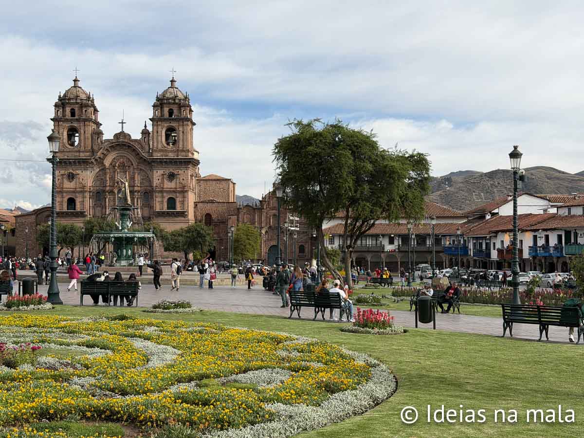 Plaza de Armas de Cusco: uma das mias lindas do mundo