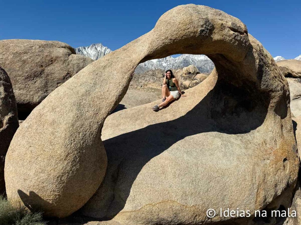 Mobius Arch, uma da paisagens do Alabama Hills
