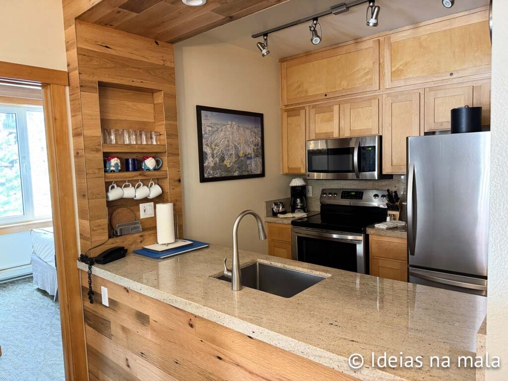 Juniper Springs Lodge em Mammoth - Detalhe dos quartos