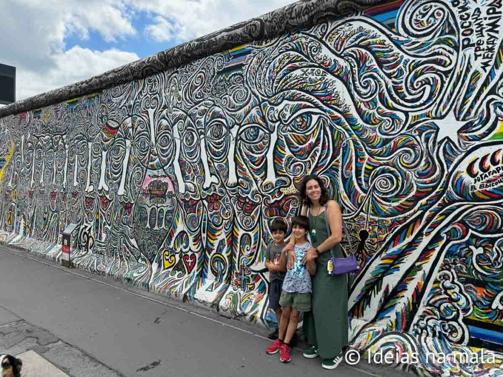 onde ver o muro de berlim