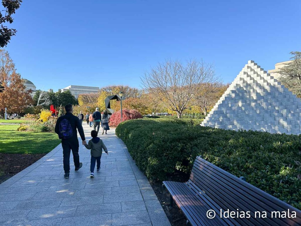 Jardins da National Gallery em DC