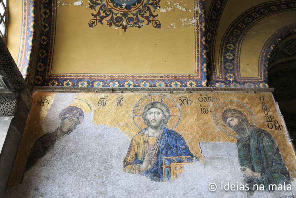 Mosaico Bizantino na Aya Sophia
