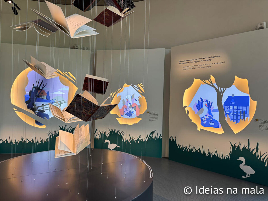 como é visitar o Museu Hans Christian Andersen em Odense na Dinamarca