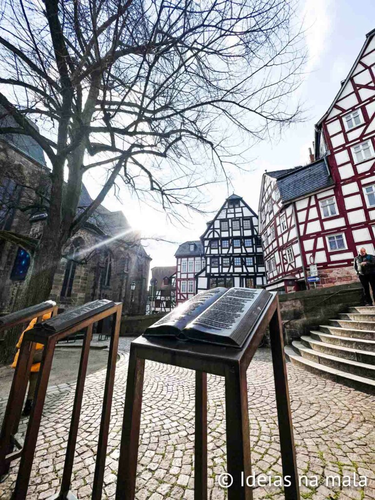 Centro antigo de Marburg