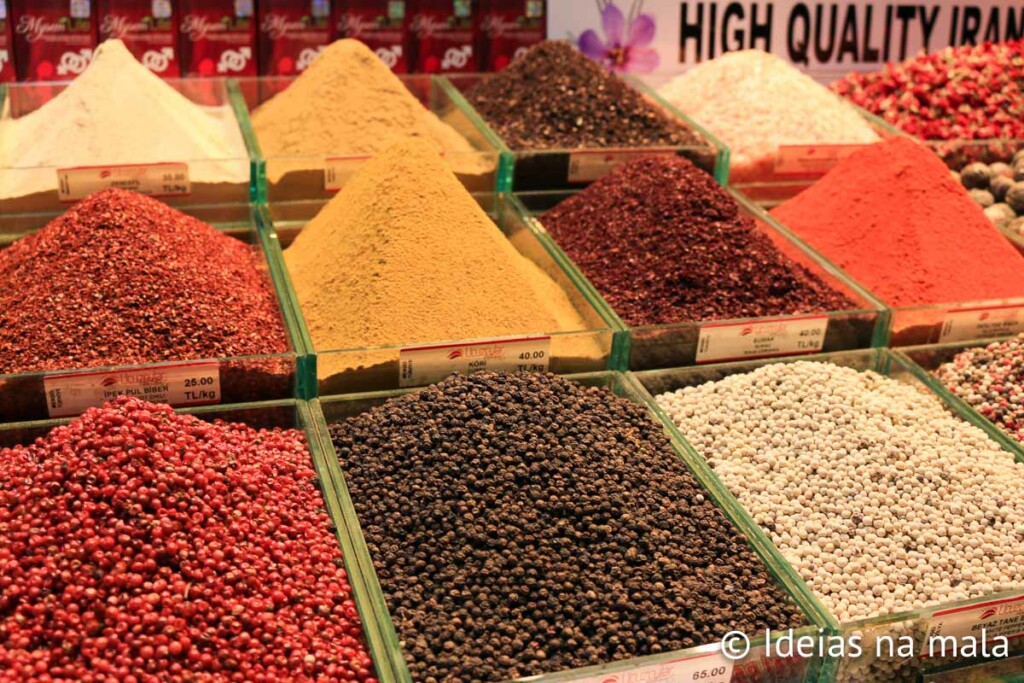 o que comprar no mercado de especiarias em istambul